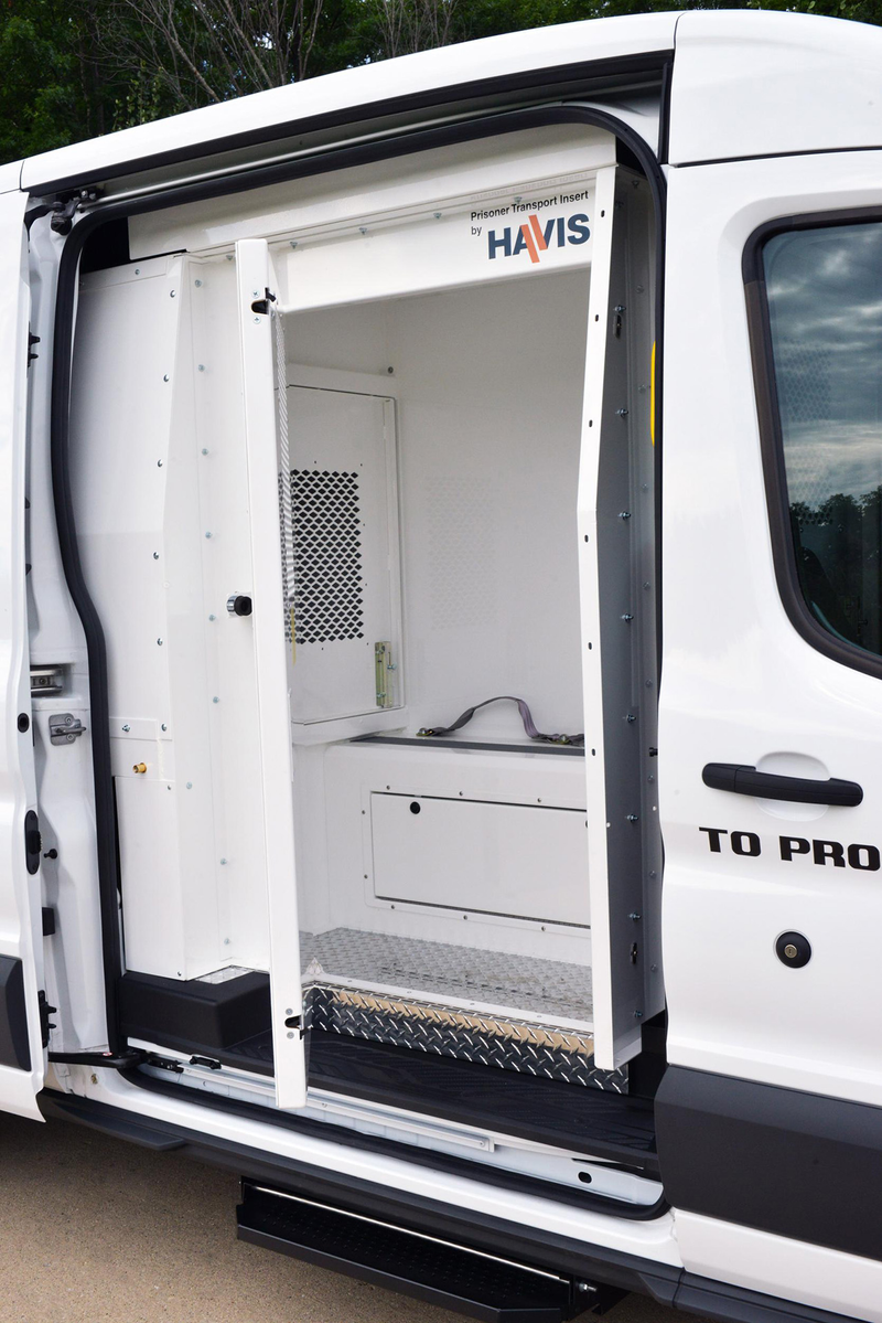Illustration for article titled The 2015 Ford Transit Prisoner Transport Is A Supermax Prison On Wheels